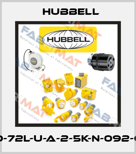 HBLHO-72L-U-A-2-5K-N-092-CD-WH Hubbell