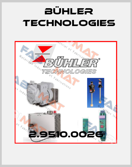 2.9510.0026 Bühler Technologies