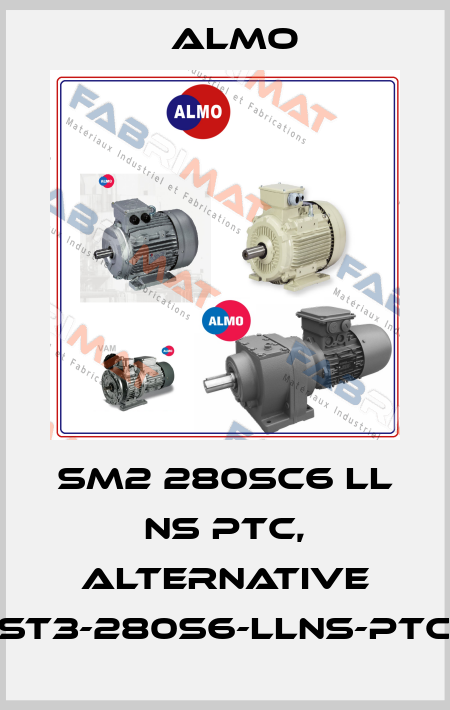 SM2 280SC6 LL NS PTC, alternative ST3-280S6-LLNS-PTC Almo