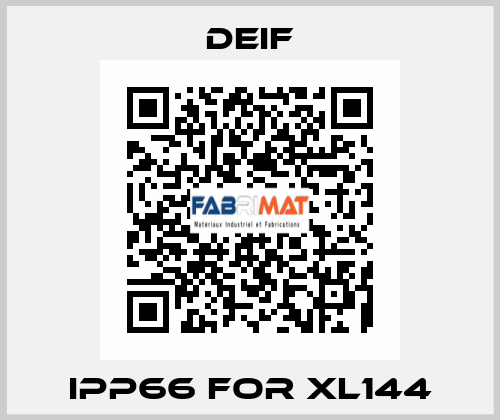 IPP66 for XL144 Deif