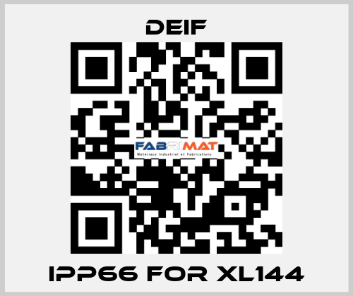 IPP66 for XL144 Deif