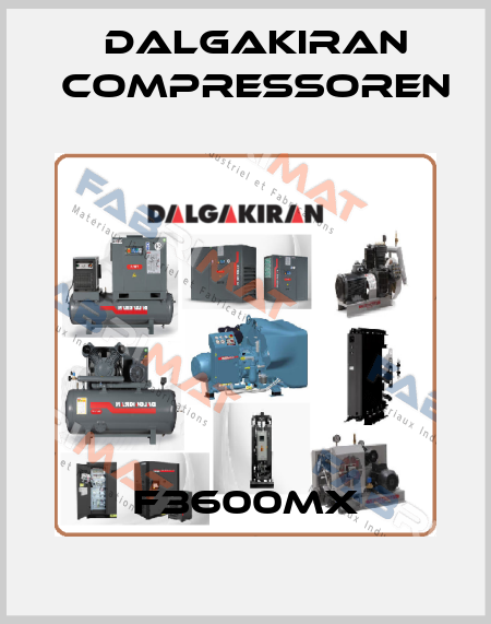 F3600MX DALGAKIRAN Compressoren