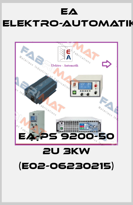 EA-PS 9200-50 2U 3kW (E02-06230215) EA Elektro-Automatik