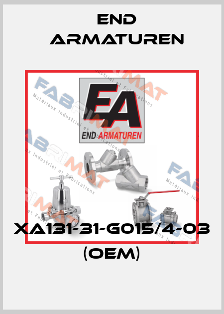 XA131-31-G015/4-03 (OEM) End Armaturen