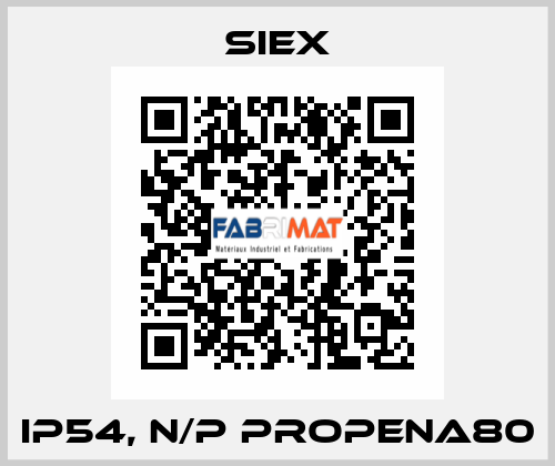IP54, N/P PROPENA80 SIEX