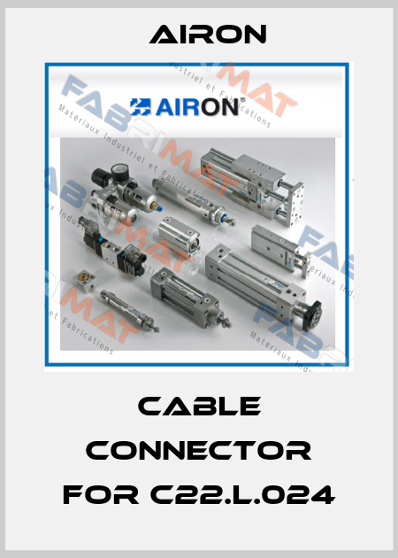 cable connector for C22.L.024 Airon