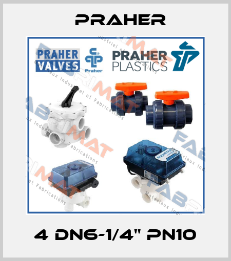 4 DN6-1/4" PN10 Praher