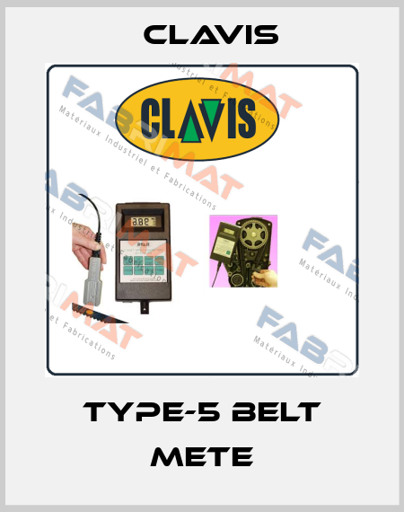 Type-5 belt mete Clavis