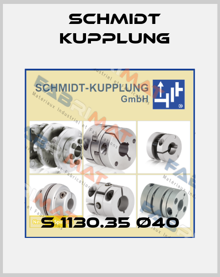 S 1130.35 ø40 Schmidt Kupplung
