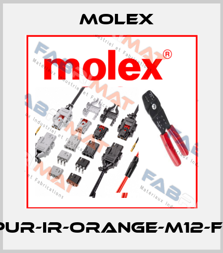 4X034PUR-IR-ORANGE-M12-F90-5MT Molex