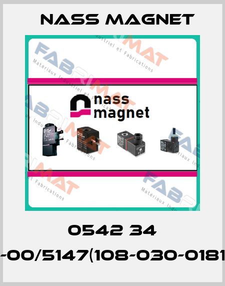 0542 34 1-00/5147(108-030-0181) Nass Magnet
