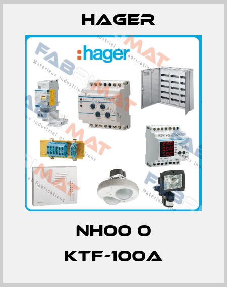 NH00 0 KTF-100A Hager