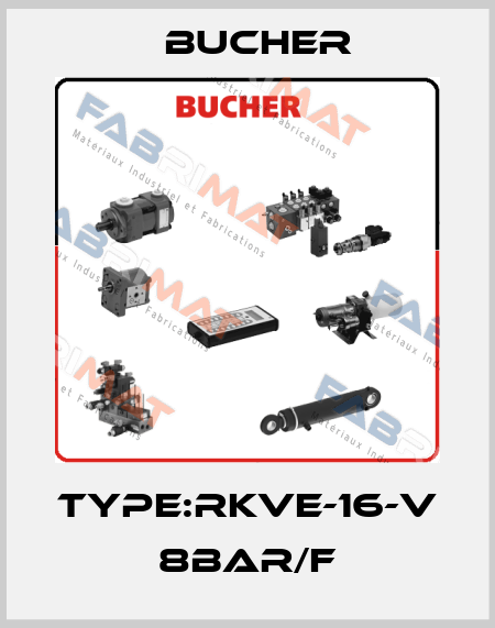 Type:RKVE-16-V 8bar/F Bucher