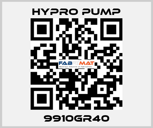 9910GR40 Hypro Pump
