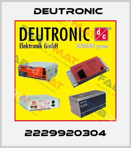 2229920304 Deutronic