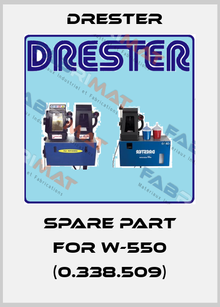 spare part for W-550 (0.338.509) Drester