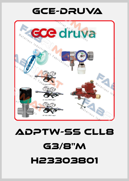 ADPTW-SS CLL8 G3/8"M H23303801 Gce-Druva
