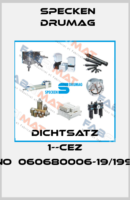 DICHTSATZ 1--CEZ 　No：060680006-19/1999 Specken Drumag