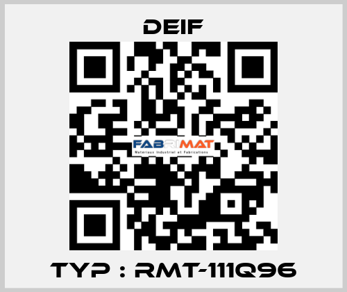 Typ : RMT-111Q96 Deif