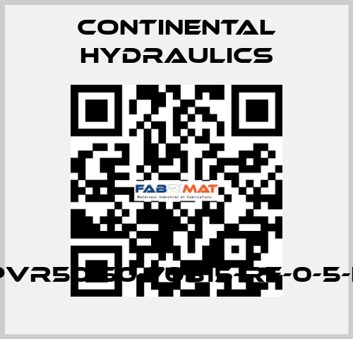 PVR50 50-70B15-RF-0-5-L Continental Hydraulics