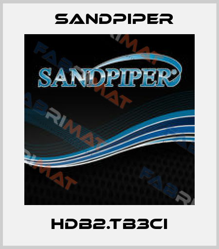 HDB2.TB3CI Sandpiper