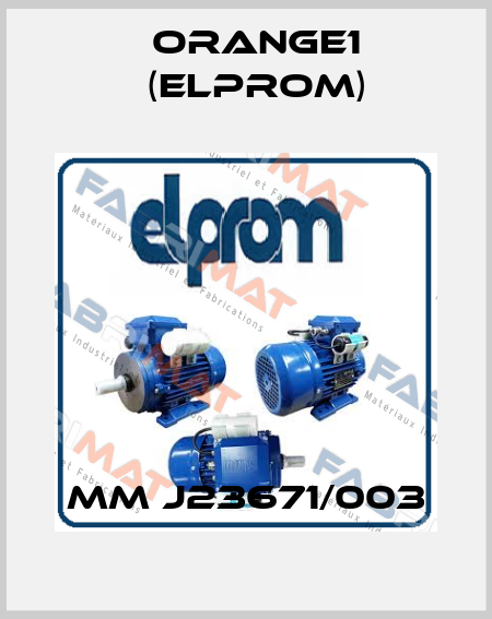 MM J23671/003 ORANGE1 (Elprom)