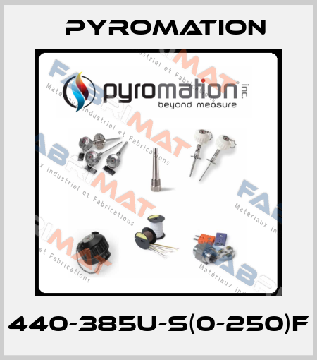 440-385U-S(0-250)F Pyromation