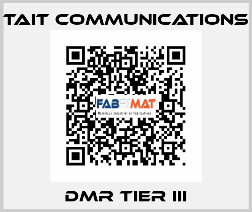 DMR TIER III Tait communications