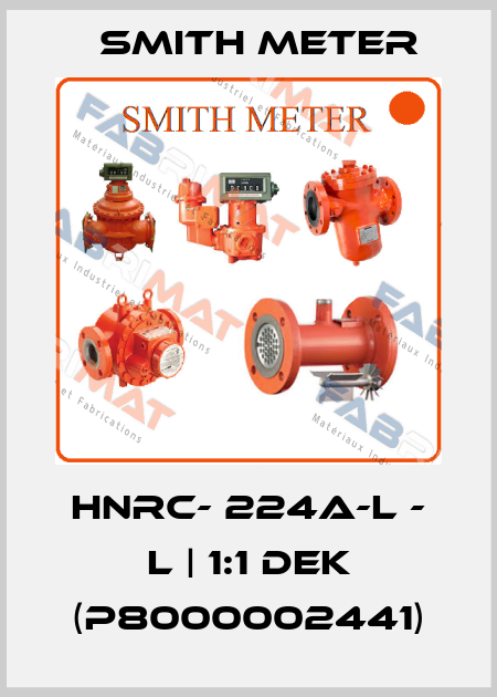 HNRC- 224A-L - L | 1:1 DEK (P8000002441) Smith Meter