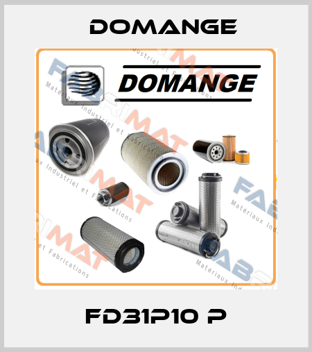 FD31P10 P Domange