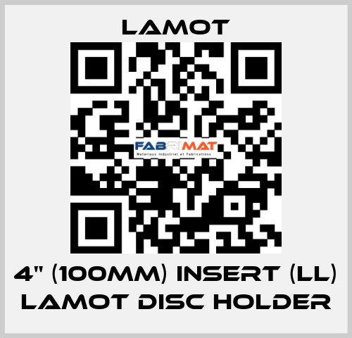 4" (100mm) Insert (LL) LaMOT Disc Holder Lamot