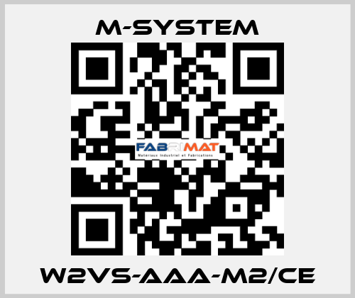 W2VS-AAA-M2/CE M-SYSTEM