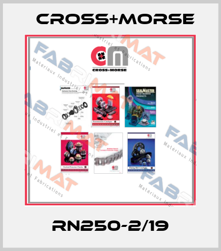 RN250-2/19 Cross+Morse
