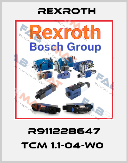 R911228647 TCM 1.1-04-W0  Rexroth