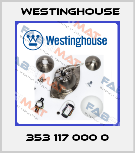 353 117 000 0 Westinghouse