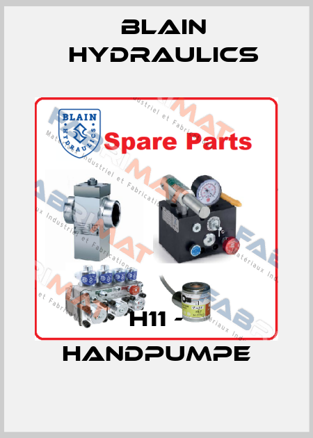 H11 - Handpumpe Blain Hydraulics