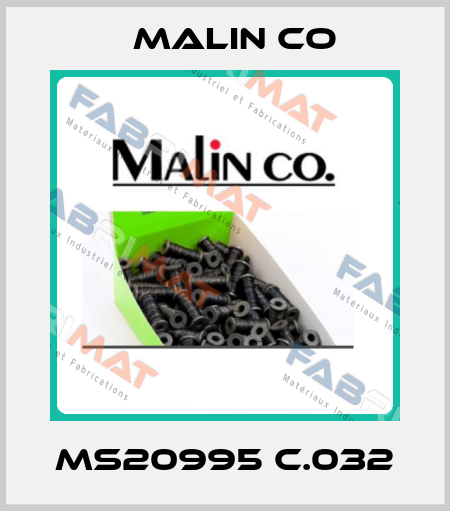 MS20995 C.032 Malin Co
