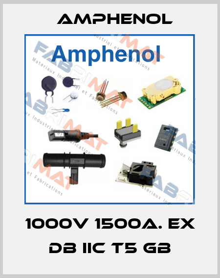 1000V 1500A. Ex db IIC T5 Gb Amphenol