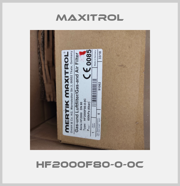 HF2000F80-0-0C Maxitrol
