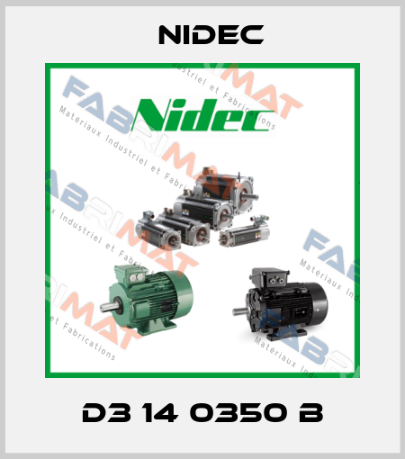 D3 14 0350 B Nidec