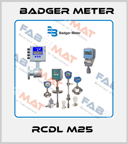 RCDL M25  Badger Meter