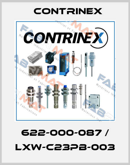 622-000-087 / LXW-C23PB-003 Contrinex