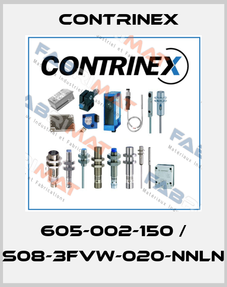605-002-150 / S08-3FVW-020-NNLN Contrinex