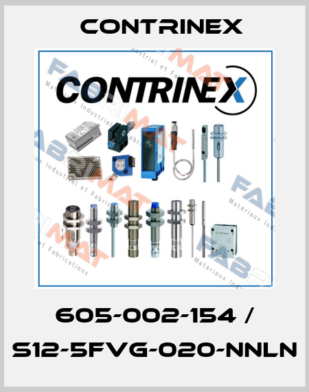 605-002-154 / S12-5FVG-020-NNLN Contrinex