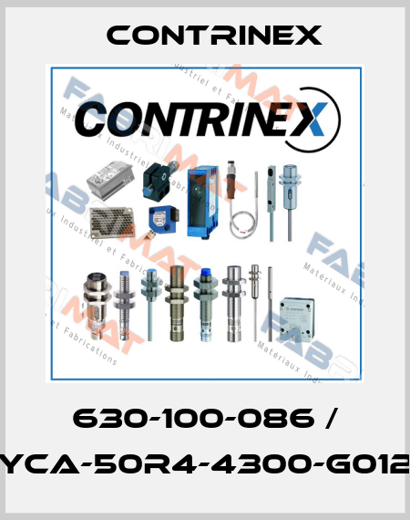 630-100-086 / YCA-50R4-4300-G012 Contrinex