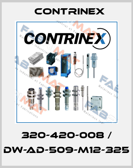 320-420-008 / DW-AD-509-M12-325 Contrinex