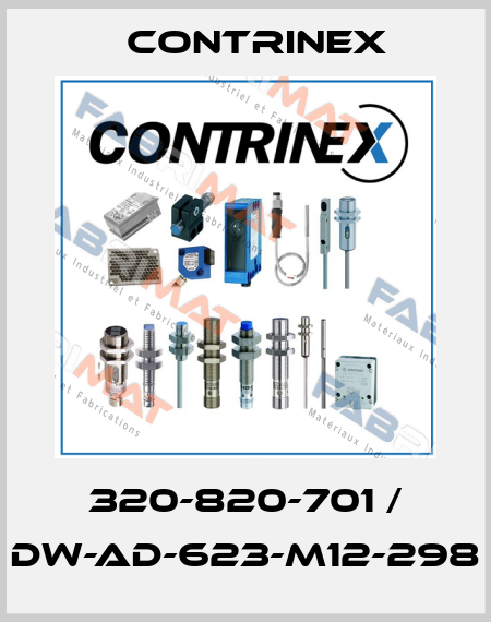 320-820-701 / DW-AD-623-M12-298 Contrinex