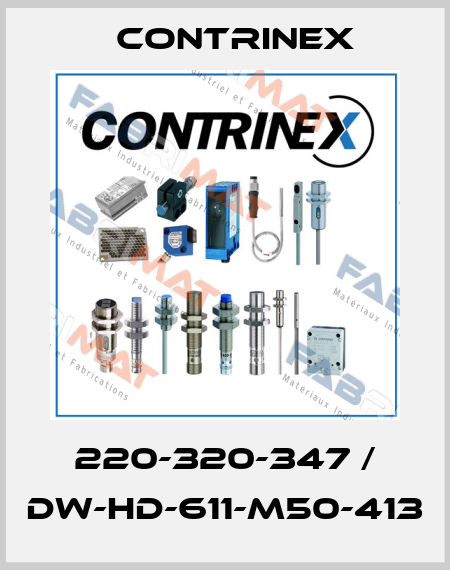 220-320-347 / DW-HD-611-M50-413 Contrinex