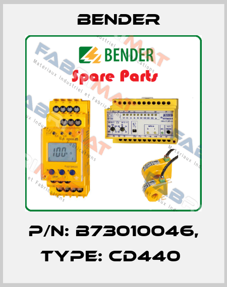 p/n: B73010046, Type: CD440  Bender