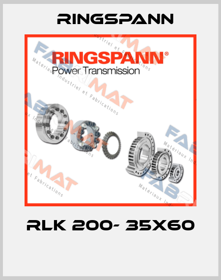 RLK 200- 35X60  Ringspann